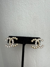 Chanel 2020 Pearl & Crystal CC Earrings