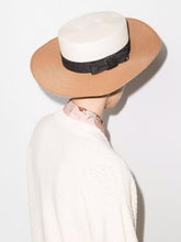 Gucci Straw-Effect Wide Brim Hat