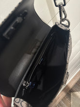 Dolce & Gabbana Bag, Grey & Black Jacquard Messenger Bag