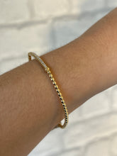 David Yurman 18k Gold & Pavé Diamond Flex Bracelet