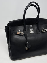 Hermès Birkin 35 – Noir Clemence Leather (2005)