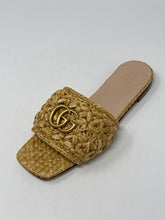 Gucci Shoes, Raffia GG Sandals (size 36.5)