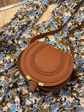 Chloé Bag, Tan Grained Calfskin Small Marcie Crossbody Bag
