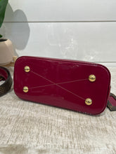 Louis Vuitton Bag, Raspberry Vernis Patent Leather Monogram Alma BB