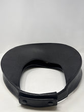 Staud Bag, Black Lizard Embossed Leather Large Moon Bag