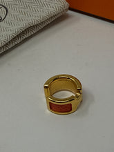 Hermés Orange Olympe Ear Cuff