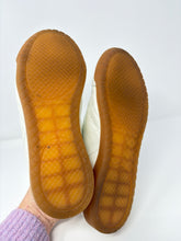 Chanel Shoes, White Calfskin & Suede CC Sneakers (size 36)