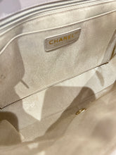 Chanel Bag, Taupe Calfskin Chevron Quilted Medium Statement Flap Bag