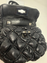 Valentino Bag, Black Leather SpikeMe Flap Bag Quilted Small Crossbody