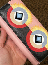 Fendi Bag, Pink Hypnoteyes Studded Continental Wallet on Chain