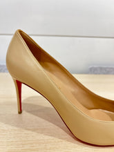 Christian Louboutin Shoes, Nude Leather 85mm Kate Pumps (size 40)
