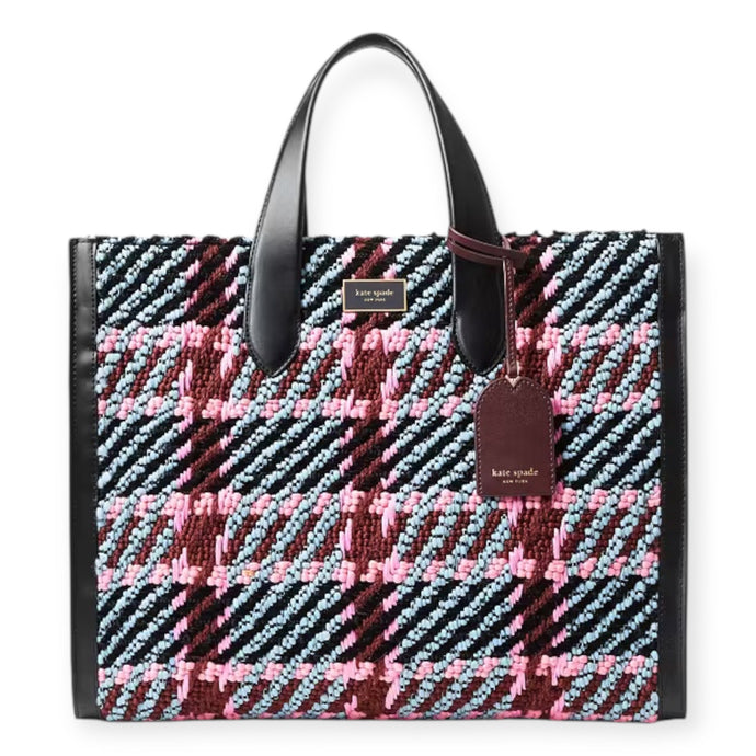 Kate Spade Bag, Manhattan Plaid Large Tote