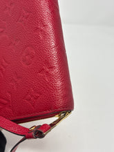 Louis Vuitton Red Empreinte Monogram Leather Zippy Wallet