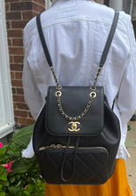 Chanel Bag, Black Caviar Small Business Affinity Backpack