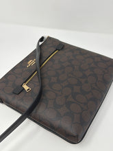 Coach Bag, Brown Signature Canvas Rowan File Crossbody