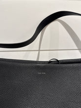 The Row Bag, Black N/S Park Tote Large in Lux Grained Calfksin