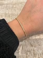 David Yurman 18k Gold & Pavé Diamond Flex Bracelet