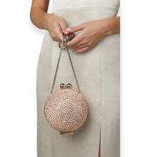 Marzook Swa­rovski Crystal Orb Clutch