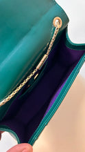 Bvlgari Bag, Emerald Green Calfskin Leather Serpenti Forever Crossbody