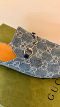 Gucci Shoes, Denim GG Princetown Mules (size 38.5)