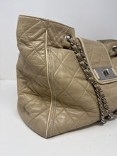 Chanel Bag, 2008 Beige Leather East-West Reissue Large Tote