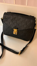 Louis Vuitton Bag, Black Empreinte Leather Pouchette Métis Crossbody