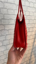 Bottega Veneta Bag, Red Nappa Intrecciato Leather Crossbody