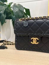 Chanel Bag, Black Calfskin Braided Mini ‘My Own Frame’ Flap Bag