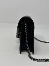 Gucci Bag, Black Pebbled Leather Dionysus Super Mini Chain Bag