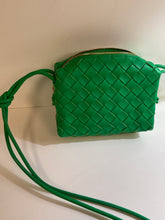 Bottega Veneta Bag, Green Loop Candy Intrecciato Leather Crossbody