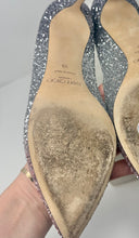 Jimmy Choo Shoes, Romy Glitter-Embellished Pumps (size 38)