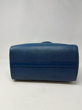 Louis Vuitton Bag, Toledo Blue Epi Leather Speedy 25 Bag