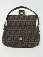 Fendi Bag, Tobacco Zucca Canvas Baguette