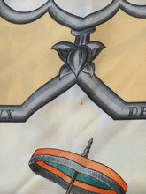Hermès 1993 Les Chevaux des Moghols Silk Scarf