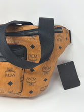 MCM Bag, Cognac Leather Fursten Large Belt Bag