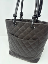 Chanel Bag, 2005 Brown Quilted Calfskin Small Cambon Tote