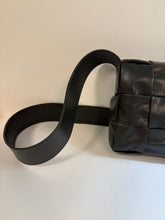 Bottega Veneta Bag, Dark Olive Calfskin Intrecciato Stretch Cassette Crossbody