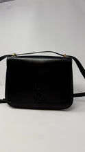 Saint Laurent Bag, Black Leather Medium Spontini Satchel