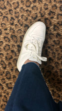 Prada Shoes, White Leather Downtown Sneakers (size 40)