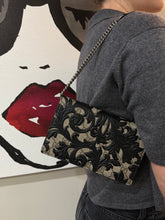 Gucci Bag, GG Supreme Black Arabesque Wallet on Chain