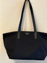 Prada Bag, Black Nylon Tessuro Tote Bag
