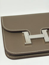 Hermès 2024 Étoupe Evercolor Calfskin Constance Slim Wallet