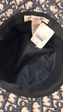Christian Dior Navy Camouflage Logo Bucket Hat