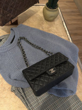 Chanel Bag, 2018 Black Caviar Leather Quilted Medium Double Flap Bag