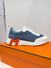 Hermés Shoes, Denim Bouncing Sneakers (size 36)