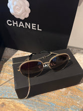 Chanel Gold Chain Pantos Sunglasses