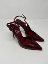 Christian Louboutin Shoes, Bourbon Lizzy Ankle Strap Pointed Heels (size 36.5)