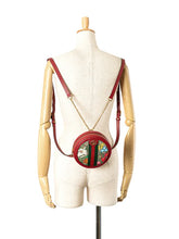 Gucci Bag, GG Supreme Monogram Web Flora Mini Ophidia Round Backpack