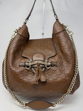 Gucci Bag, Brown Guccissima Signature Medium Emily Hobo Bag