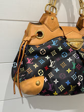 Louis Vuitton Bag, 2007 Black Monogram Multicolor Takashi Murakami Ursula Tote